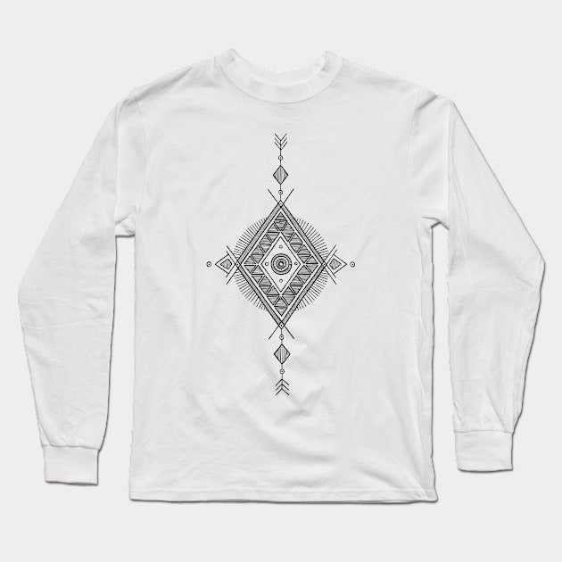 Geometry Long Sleeve T-Shirt by Tati_Alecrim